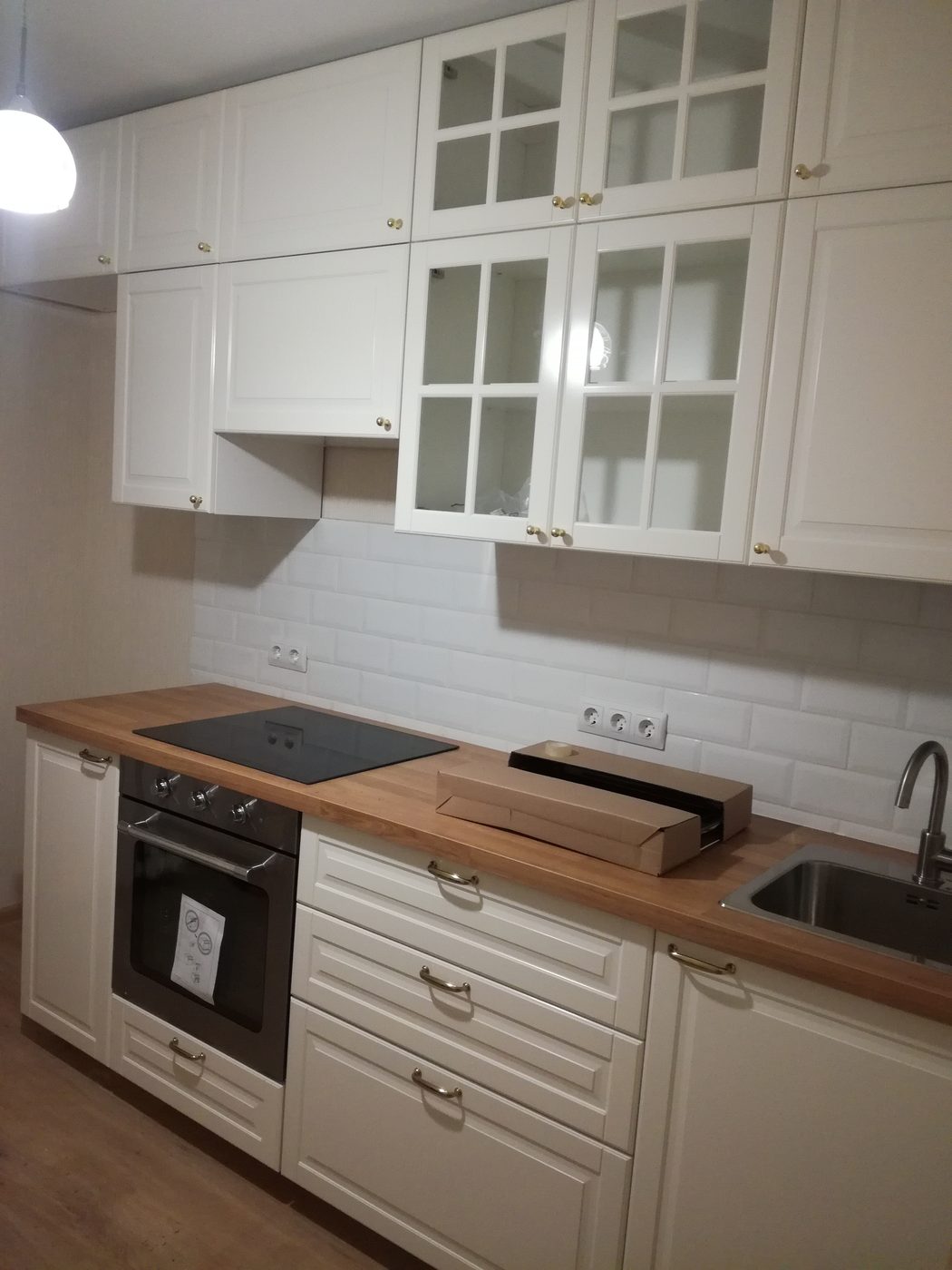 White IKEA kitchen